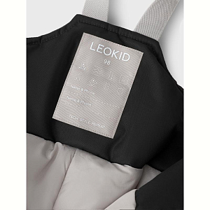 Полукомбинезон утепленный Leokid "Онни", черный